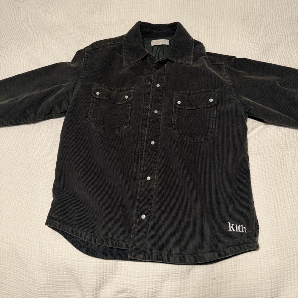 Kith Green Corduroy Shirt